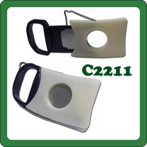 Safety locked cigar cutter